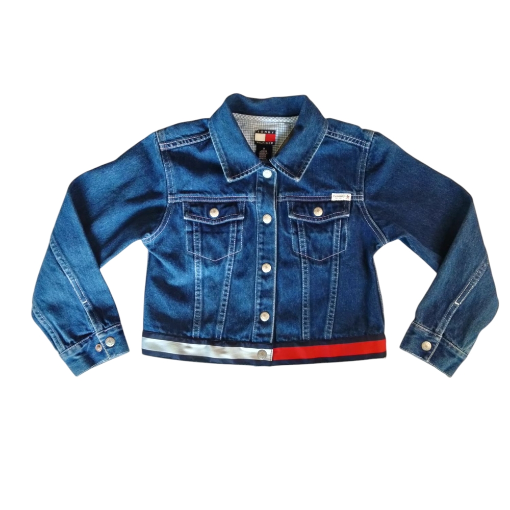 Vintage Tommy Hilfiger Kids Blue Denim Jacket